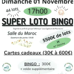 Super Loto Bingo  de Los Cigalouns de Mourseuns