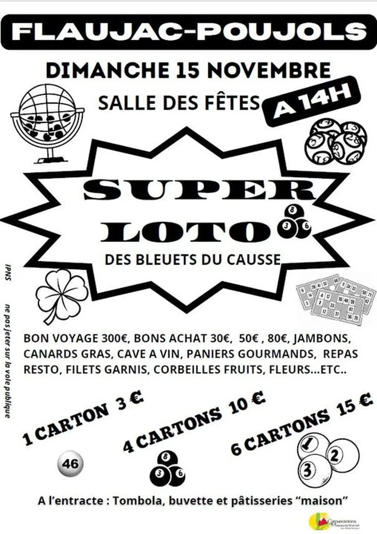 Super loto des Bleuets du Causse