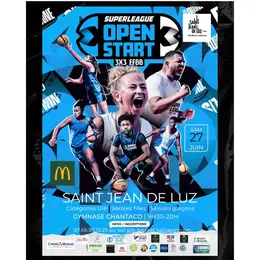 Superleague Open start: Saint-Jean-de-Luz Basket 3x3