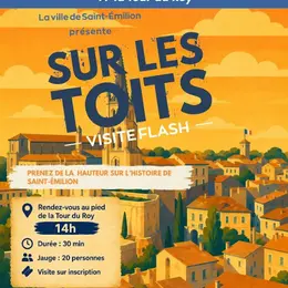 Sur les toits — Visite flash à Saint-Émilion