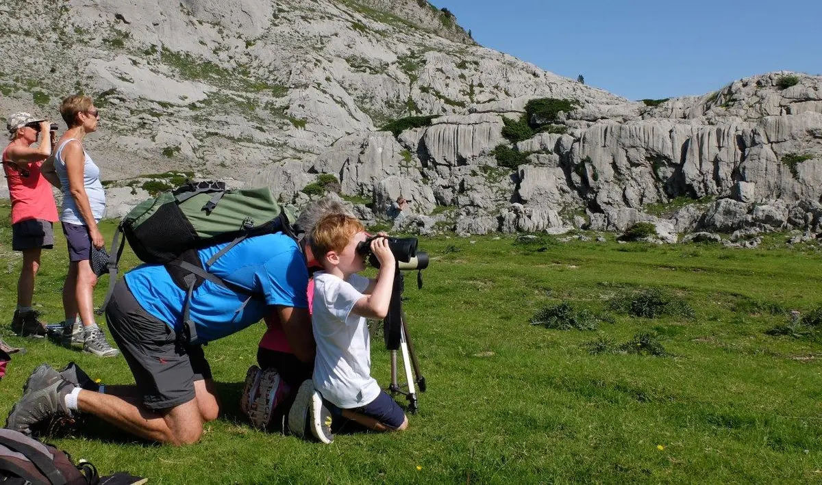 Sur les traces des marmottes