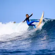 Surf Plage de Pampelonne à Ramatuelle (83)