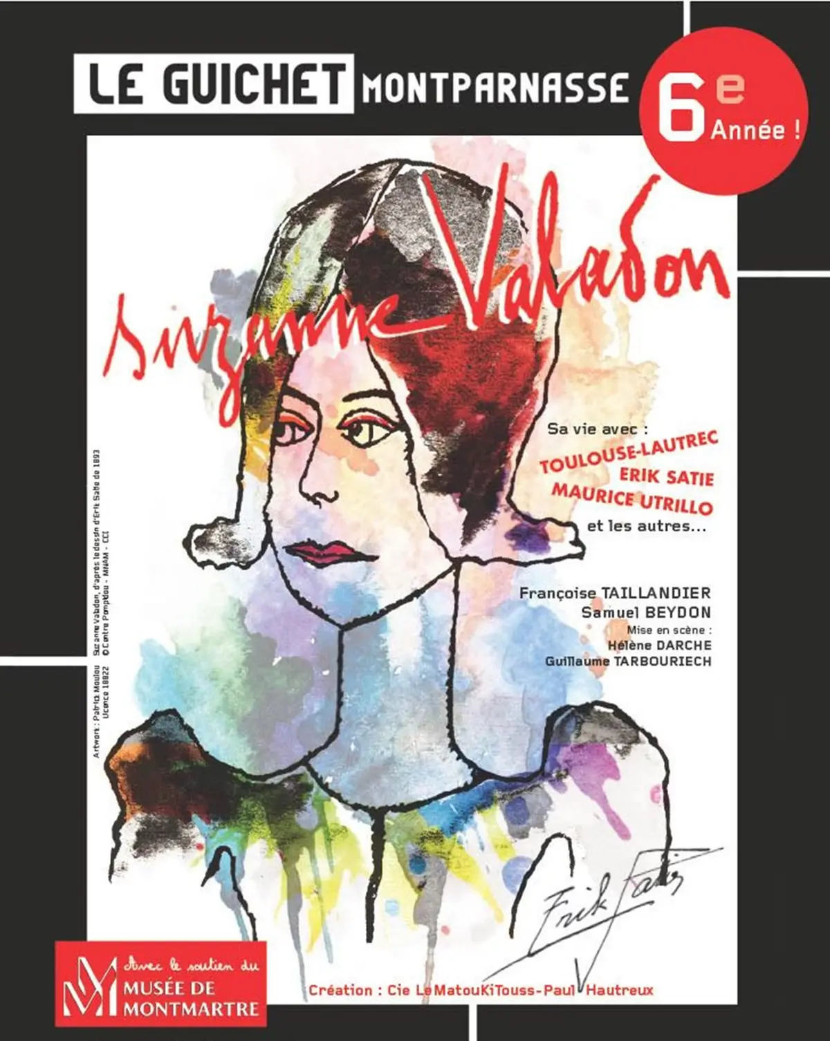 Suzanne Valadon - Sa vie avec Toulouse-Lautrec, Erik Satie, Maurice Utrillo et les autres...