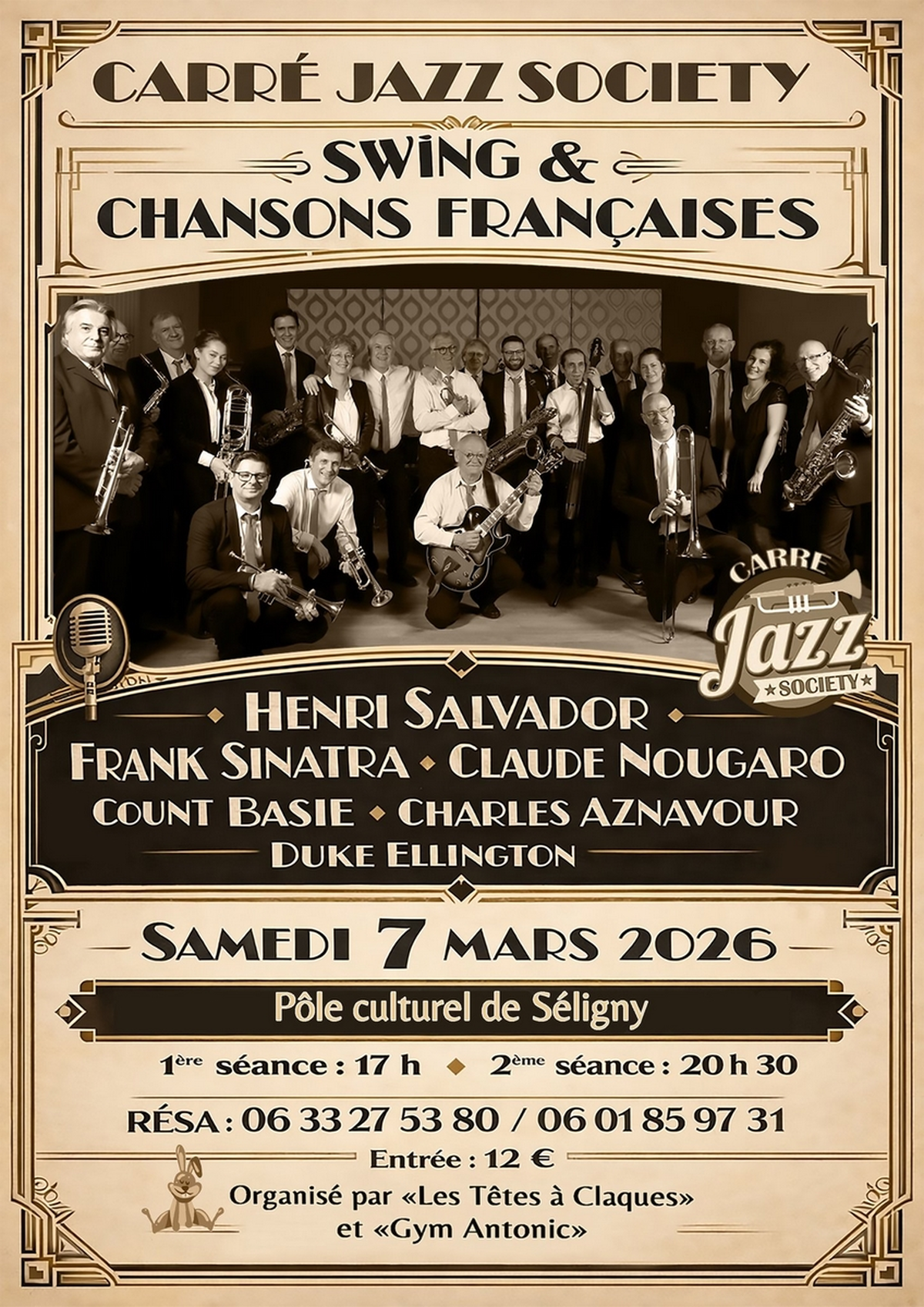 Swing et chansons françaises
