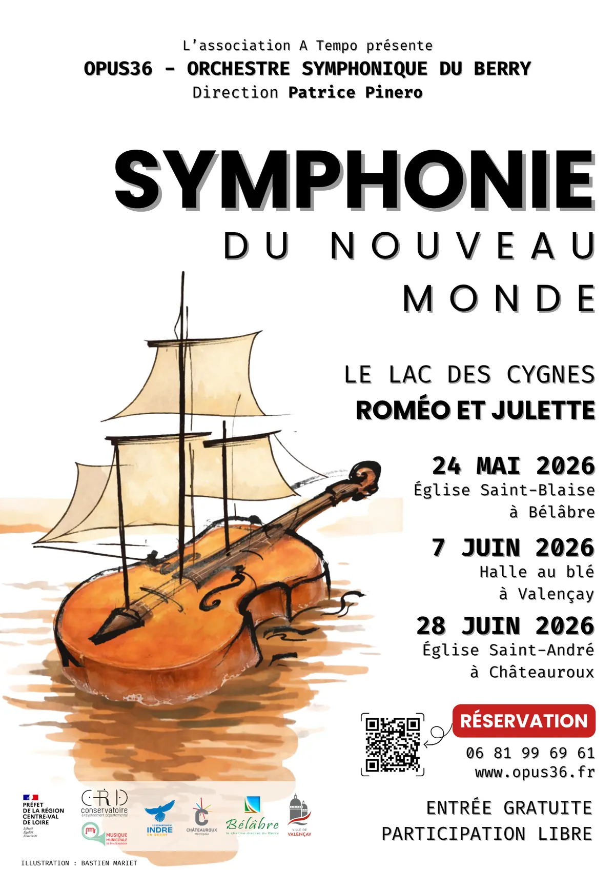 Symphonie du nouveau monde / Le lac des Cygnes