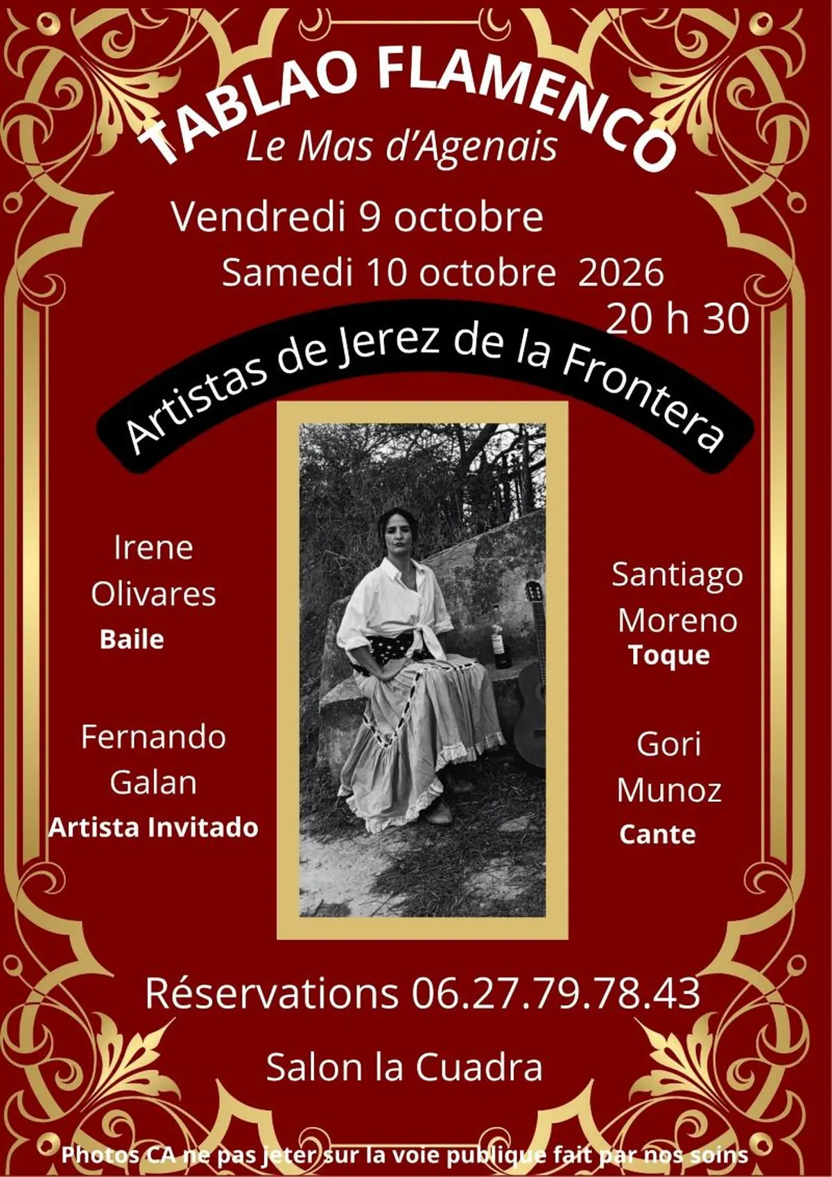 Tablao Flamenco au Mas D'Agenais