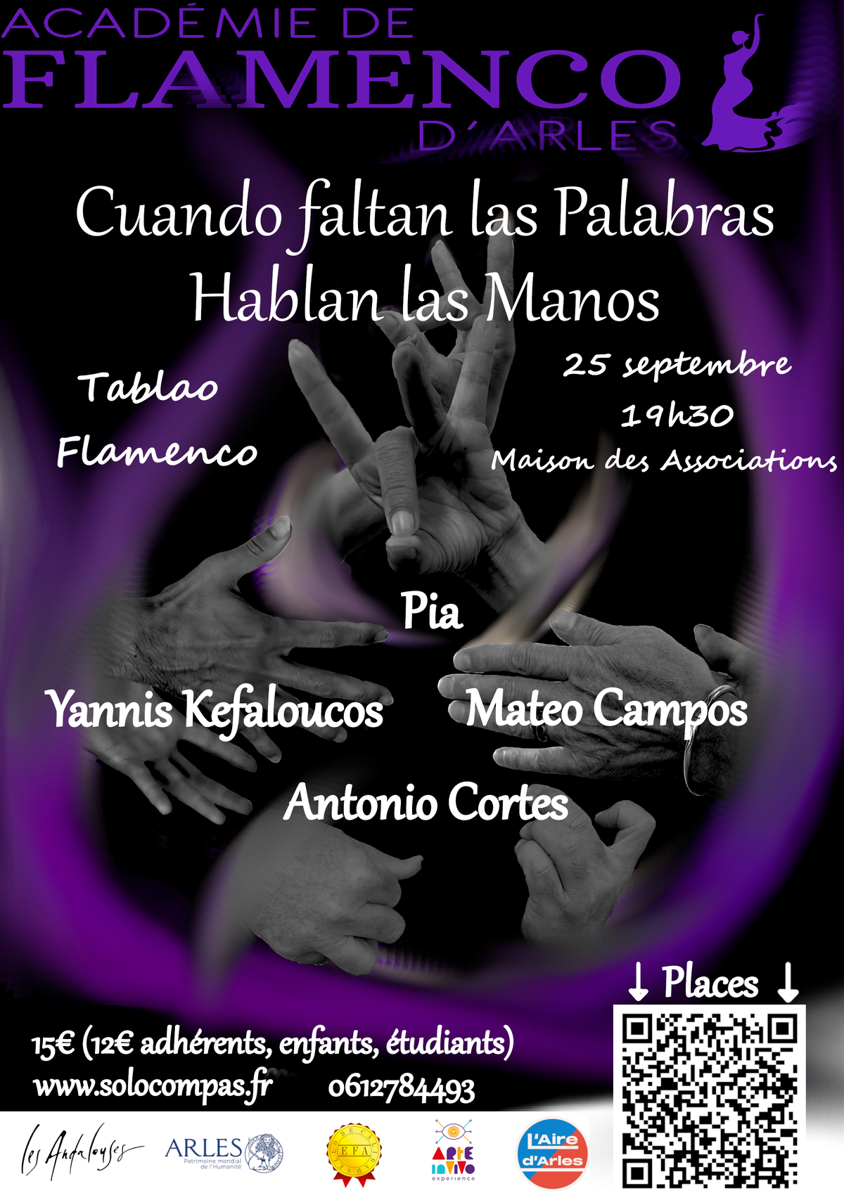 Tablao Flamenco Cuando faltan las palabras, hablan las manos