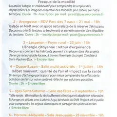 Table Ronde Atténuation du réchauffement climatique et adaptation nécessaire 