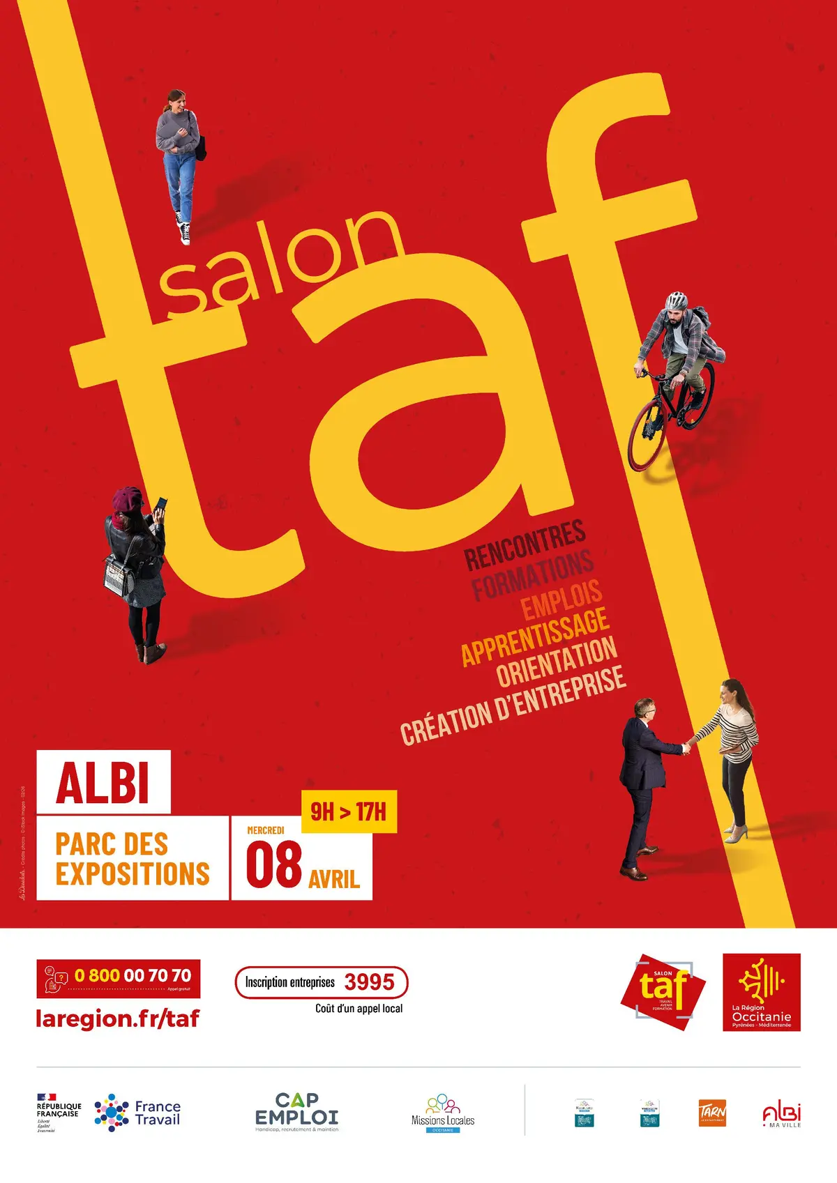 TAF : Le Salon Travail-Avenir-Formation d'Albi