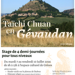 Taichi Chuan En Gévaudan