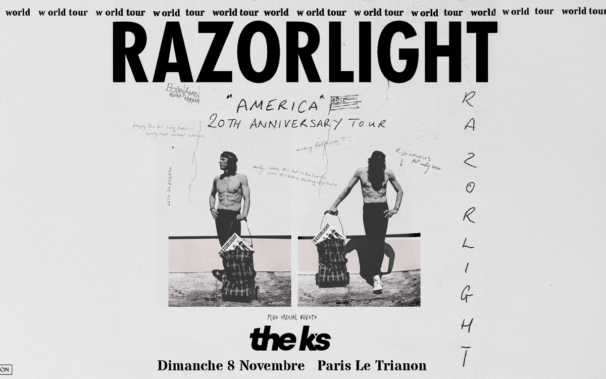 Take Me Out : Razorlight + The K's en concert à Paris !