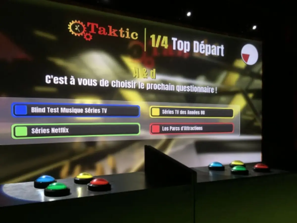 Taktic Quiz à Paris 13ème