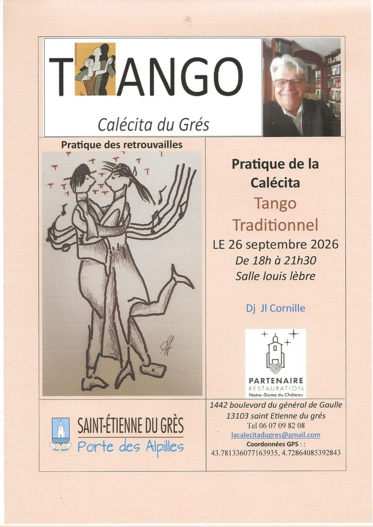 Tango Traditionnel organisé par La Calécita du Grès