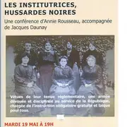 Tapis rouge, le café culture : Institutrices, hussardes noires