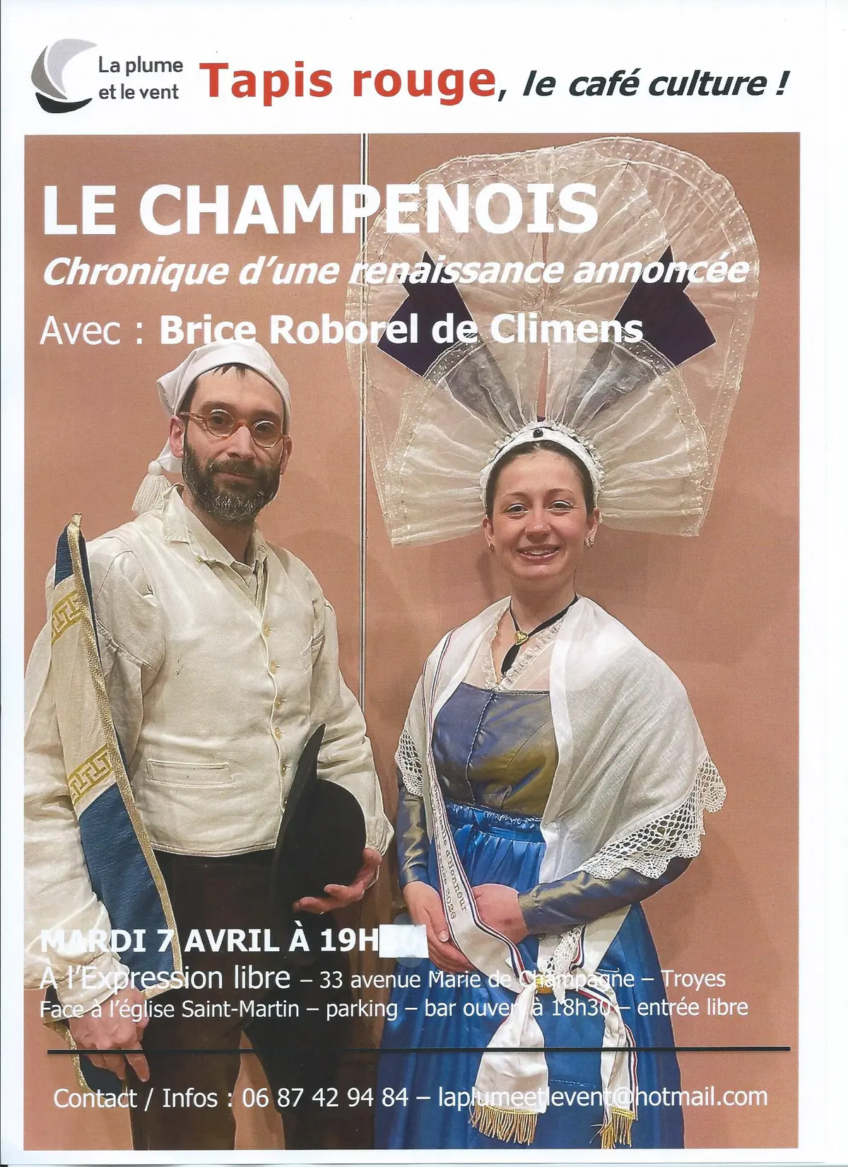 Tapis rouge, le café culture : Le champenois, chronique d'une renaissance annoncée