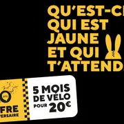 Tarif anniversaire Velociti