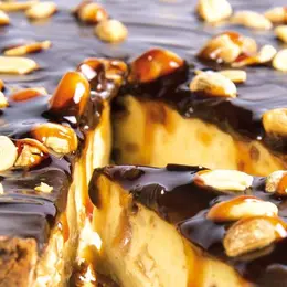Tarte au chocolat et au beurre de cacahuètes