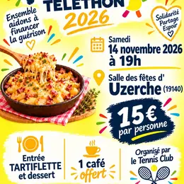 Tartiflette du Téléthon