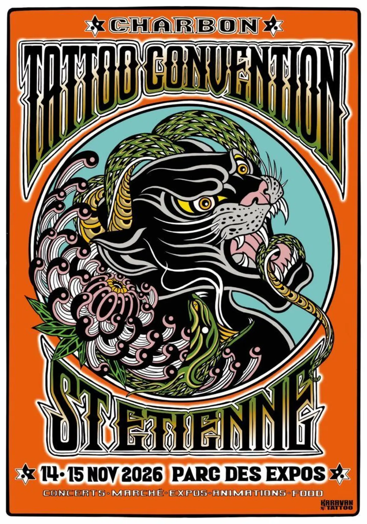 Tattoo Convention à Saint-Étienne : le rendez-vous des passionnés de tatouage