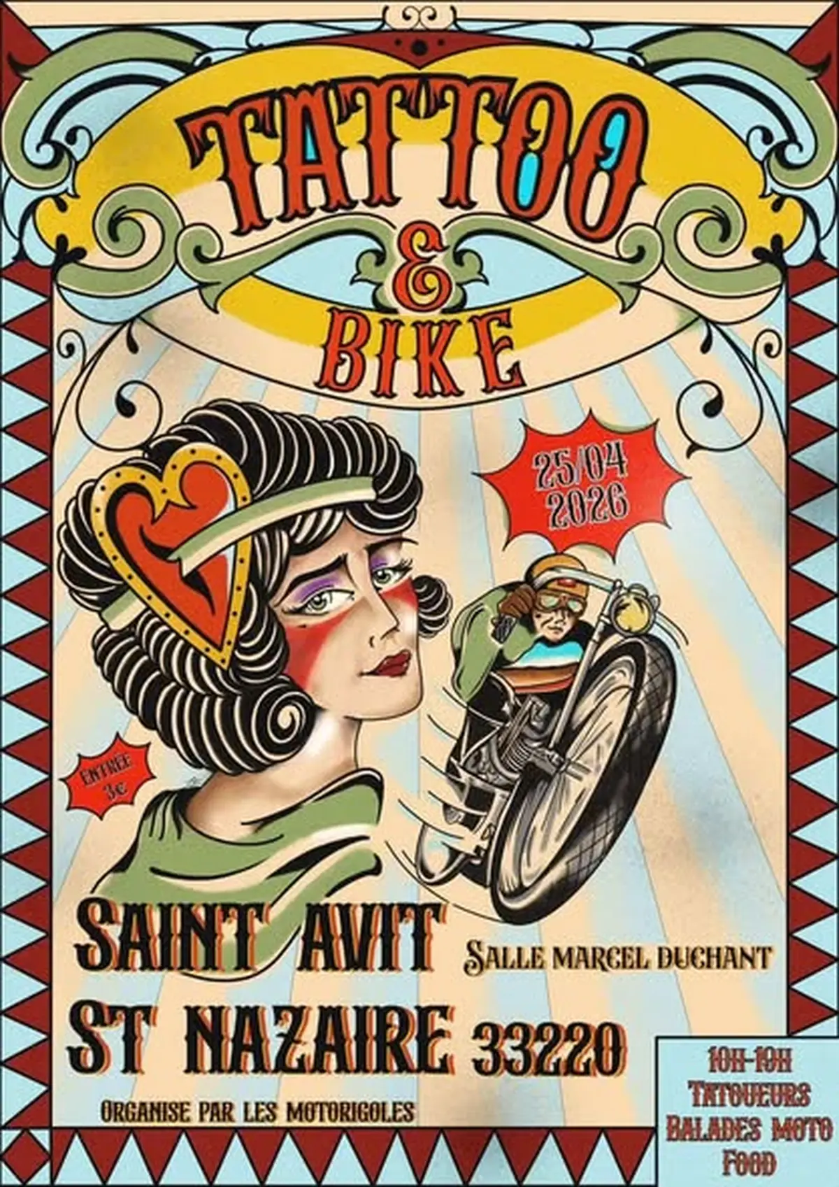 Tattoo & Bike par les Motorigoles