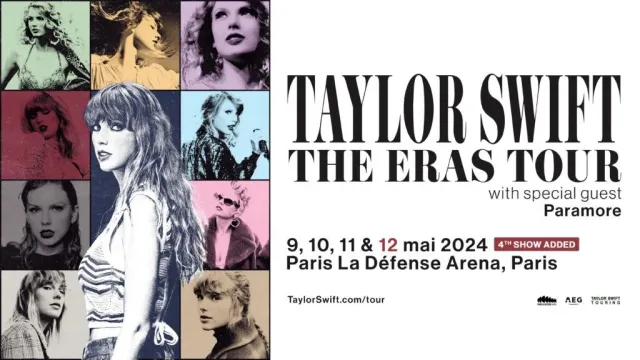 Taylor Swift - The Eras Tour à Paris