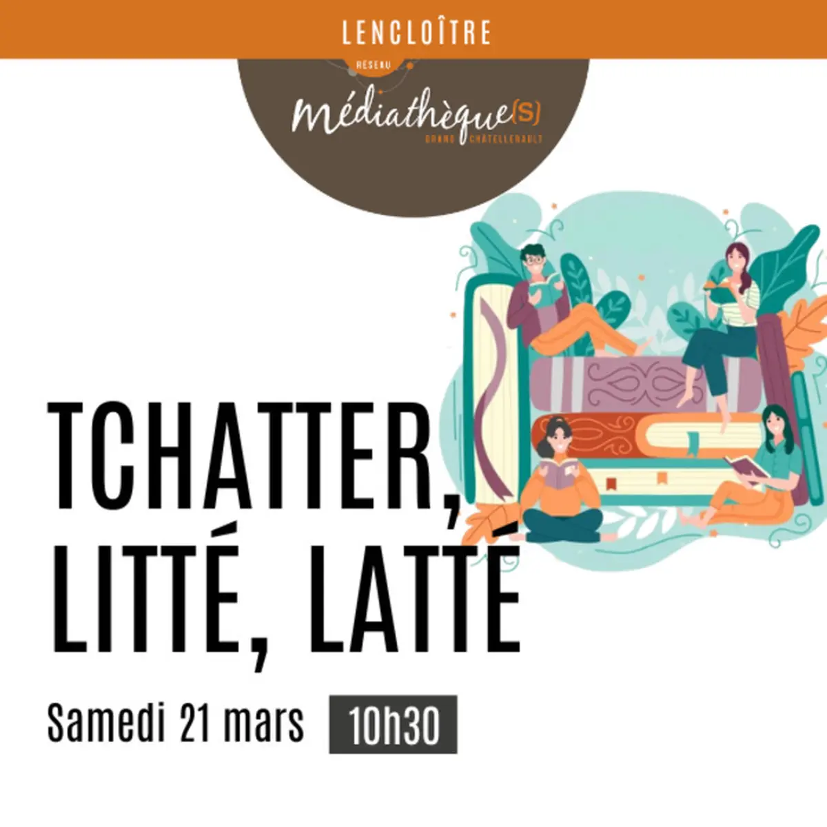 Tchatter, litté, latté