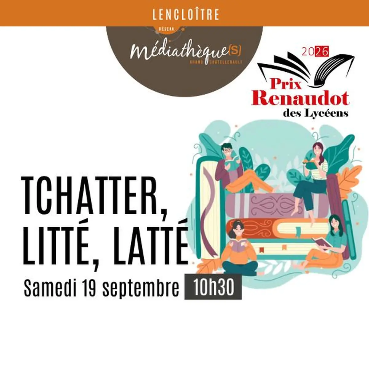 Tchatter, litté, latté : Prix Renaudot des lycéens