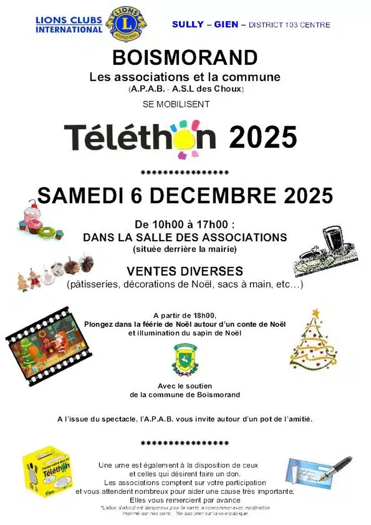 Téléthon 2025 de Boismorand