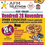 Téléthon 2025 - Soirée dansante et couscous