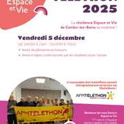 Téléthon à la résidence Espace & Vie