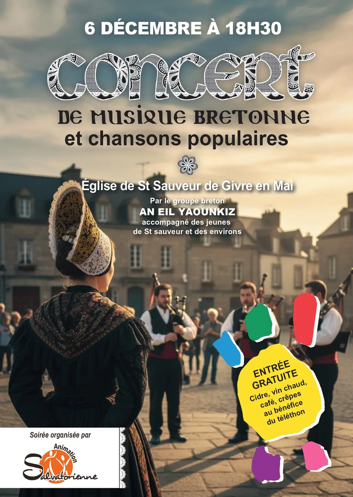 Téléthon - Concert de musique bretonne