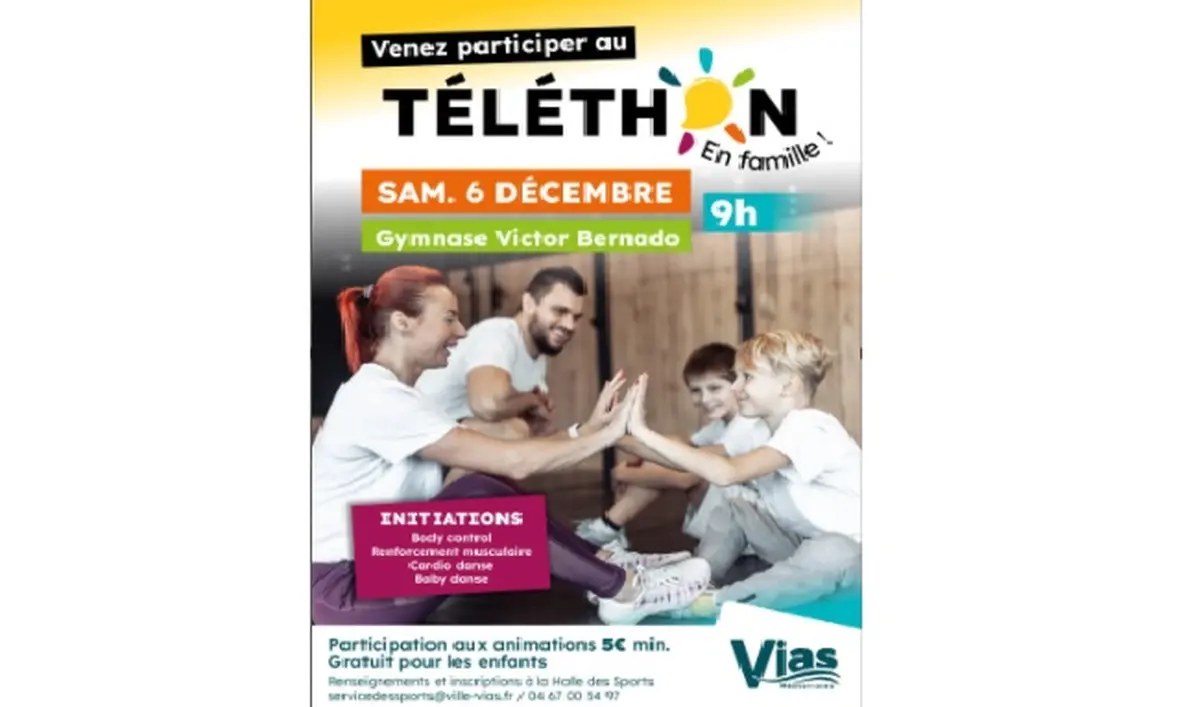 Téléthon En Famille - Vias