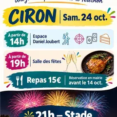Téléthon et feu d'artifice