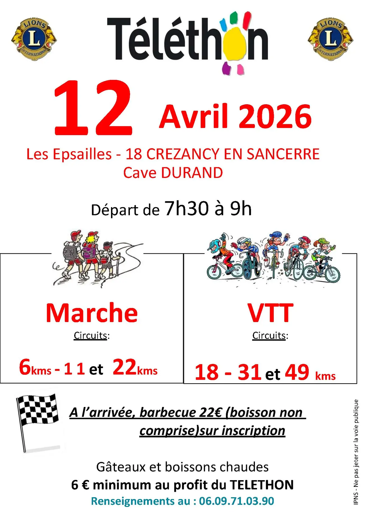 Téléthon Lions Club