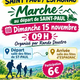 Téléthon marche Saint Paul /Espagnac