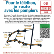 Téléthon - Onesse Laharie - Relais vélo