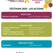 Téléthon : Randonnée pédestre