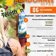 Téléthon : randonnée + repas