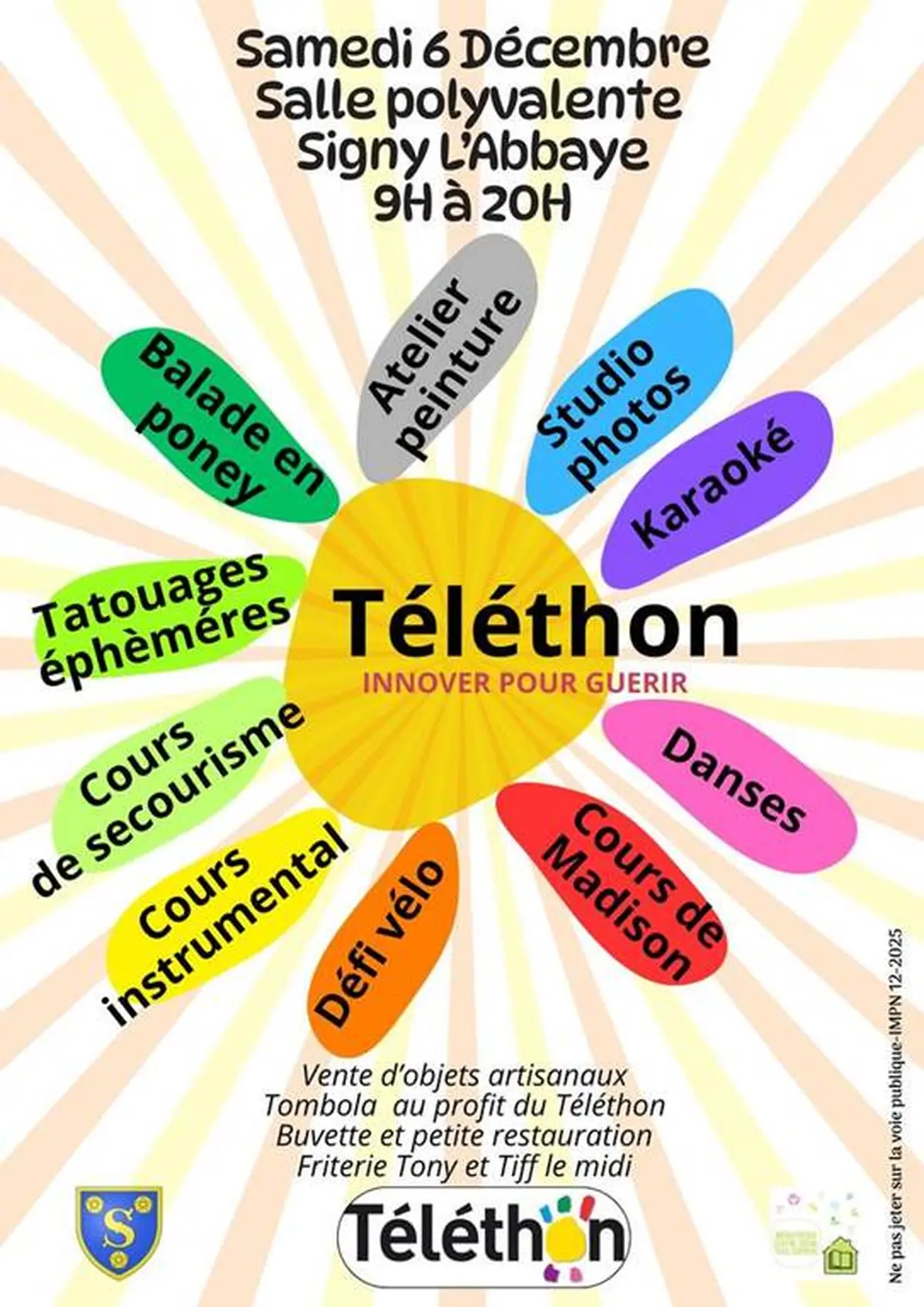 Téléthon - Signy l'Abbaye
