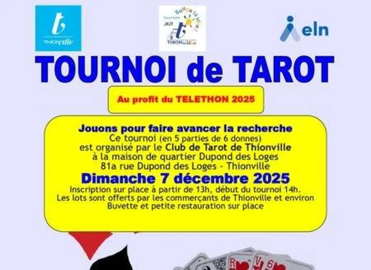 Téléthon - Tounoi de tarot