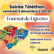 Téléthon - Tournoi de Ligretto