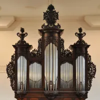 Le majestueux orgue du Temple Saint-Jean à Mulhouse &copy; Joël EISENEGGER