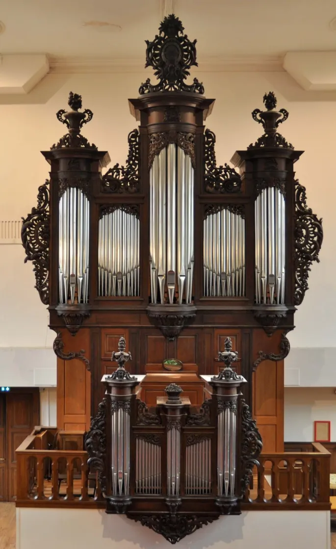 Le majestueux orgue du Temple Saint-Jean à Mulhouse