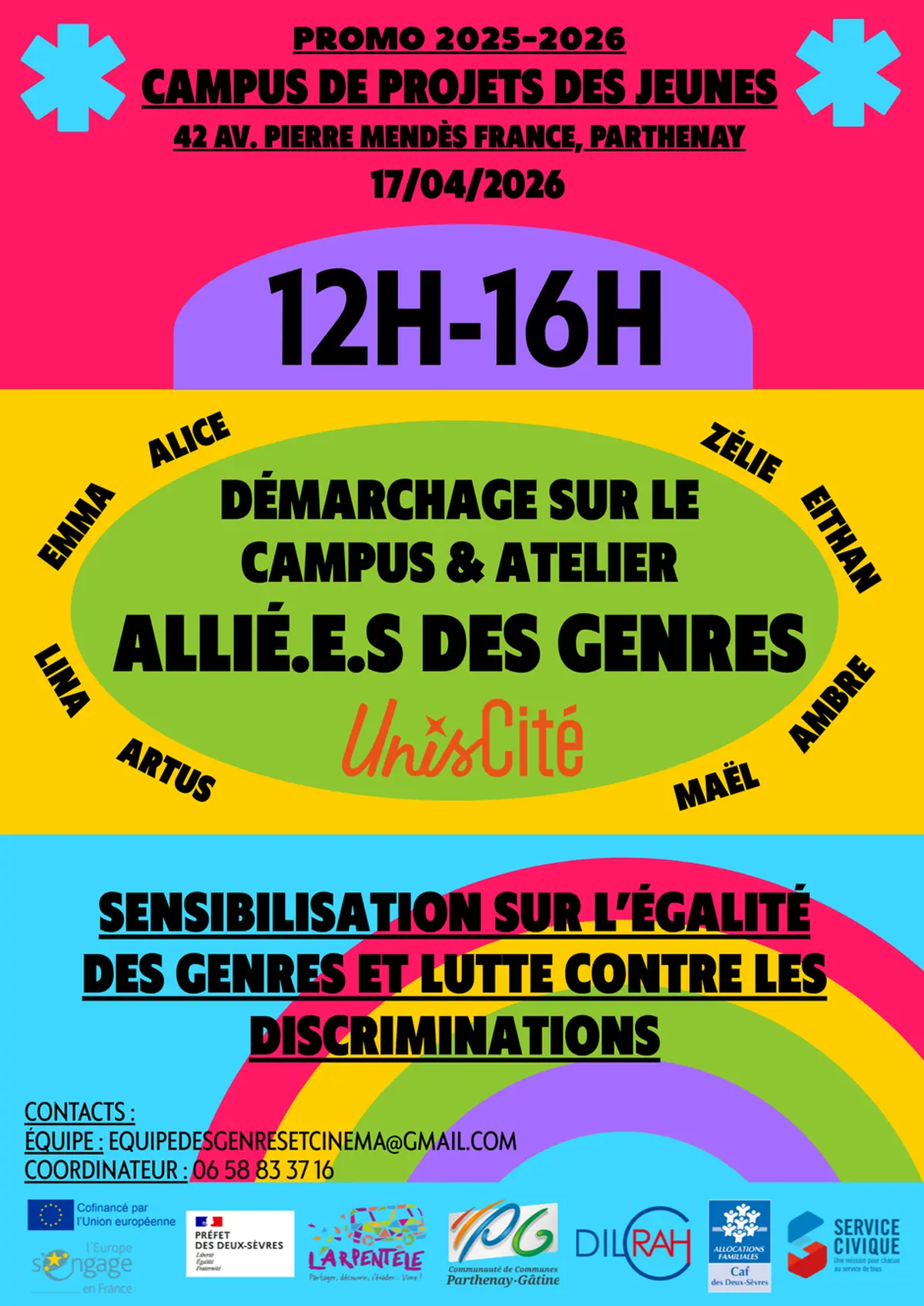 Temps d'échanges sur l'égalité des genres et la lutte contre les discriminations