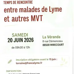 Temps de Rencontre entre malades de Lyme et autres MVT