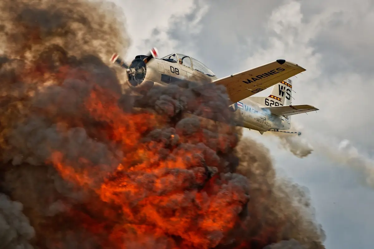 Vols, pyrotechnie et animations, de quoi passer un week-end sensationnel! 