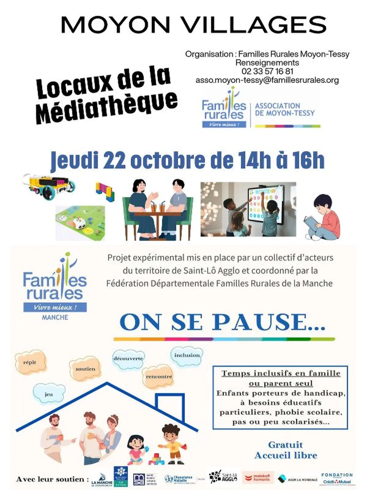 Temps inclusif On se pause