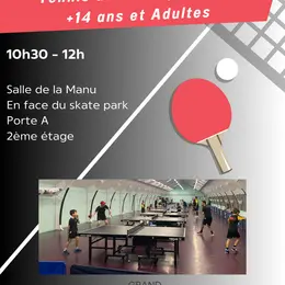 Tennis de Table pour les +14 ans et Adultes