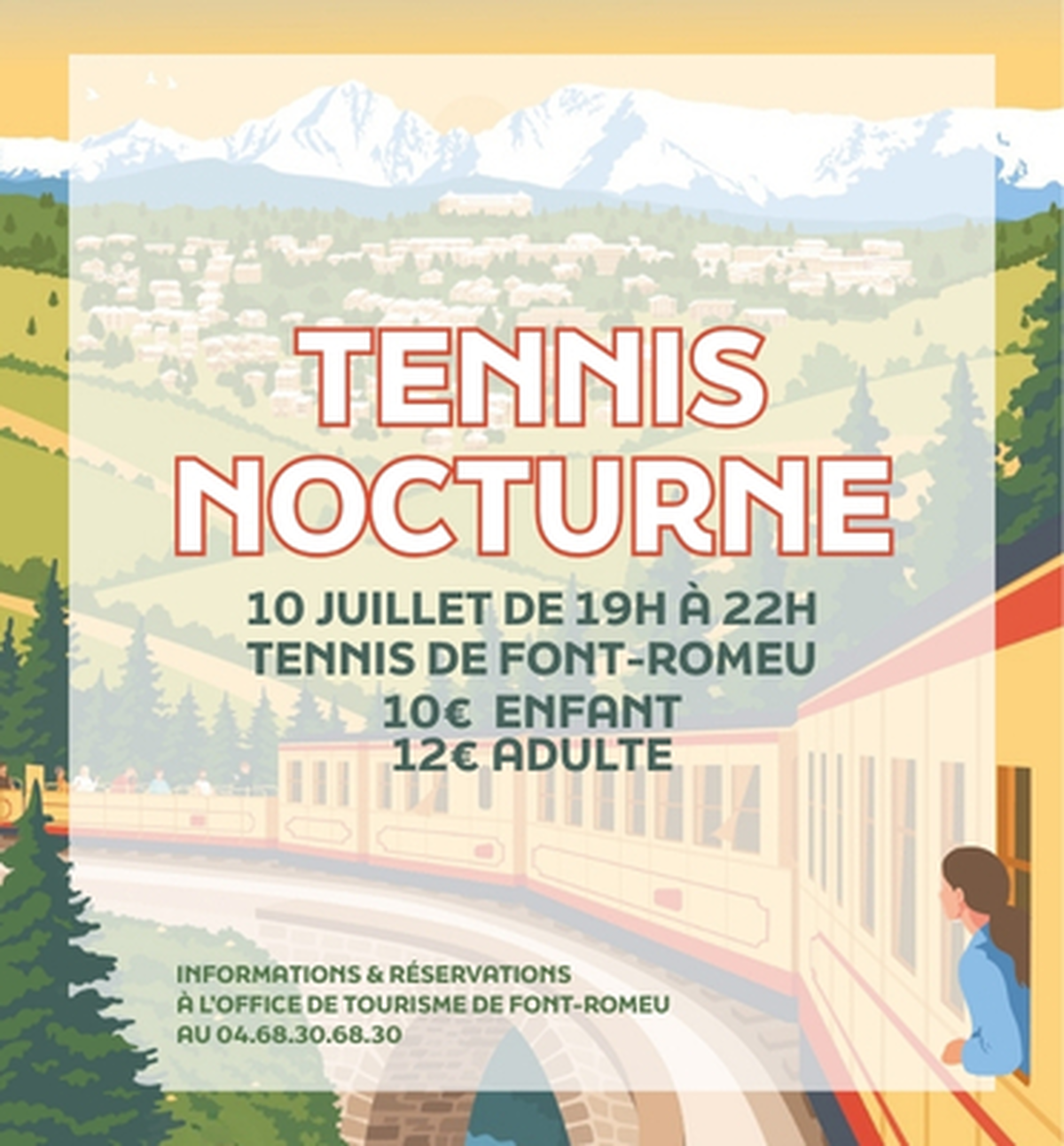 Tennis Nocturne - Vendredi 10 Juillet