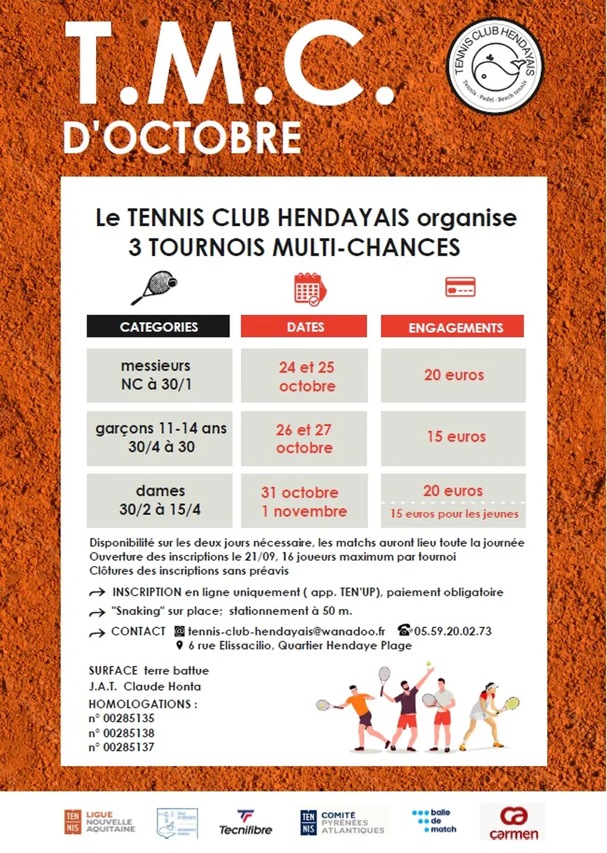 Tennis - Tournoi dames de 30/2 à 15/4